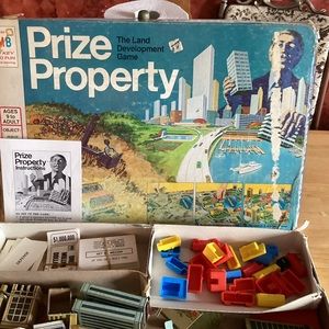 Rare find . Board game, property , vintage.